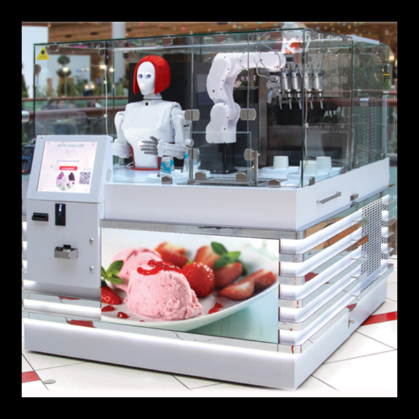 Robot Ice Cream Vending Machine 